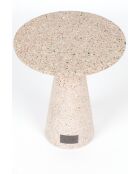 Mesa auxiliar Victoria rosa - 41 x 41 x 47 cm