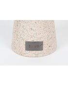 Mesa auxiliar Victoria rosa - 41 x 41 x 47 cm