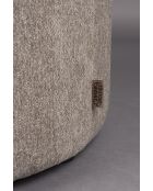 Puf Rocca marrón claro - 70 x 70 x 40 cm