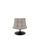Sillón de bar gris claro - 66 x 78 cm