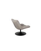 Sillón de bar gris claro - 66 x 78 cm