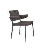 Sillón Portland gris - 57,5 x 49,5 x 81,5 cm