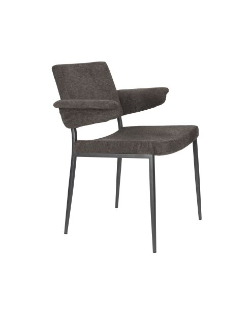 Sillón Portland gris - 57,5 x 49,5 x 81,5 cm
