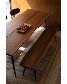 Panca Alagon marrone - 180 x 40 x 45 cm