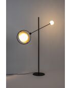 Lámpara de pie negra Sirius - 30 x 97 x 141 cm