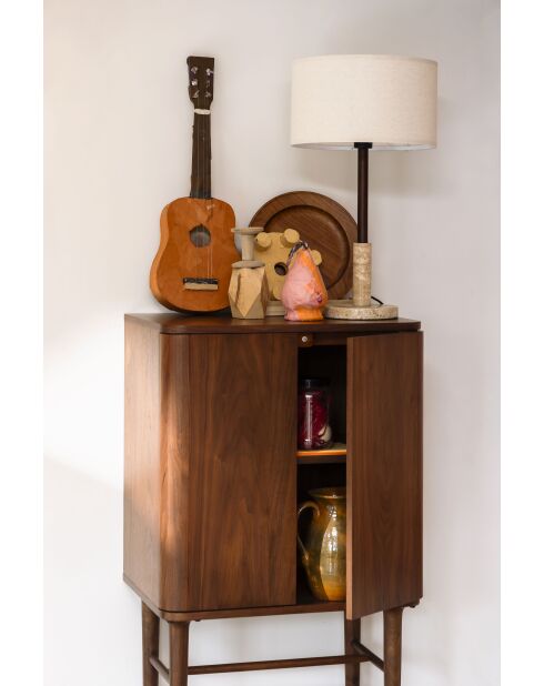 Lampe de table Jackson beige - 35 x 35 x 61 cm