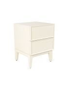 Mesita de noche June beige — 45 x 45 x 60 cm