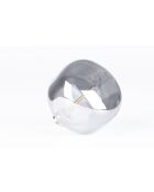 Bombilla gris grande Hazy de 12 x 12 x 14 cm