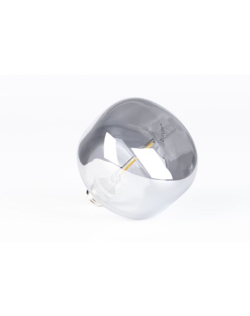 Bombilla gris grande Hazy de 12 x 12 x 14 cm