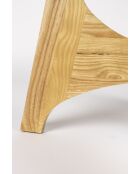 Mesita Kobe natural - 80 x 80 x 40 cm