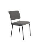 Silla Buddy negra - 57 x 48 x 85 cm