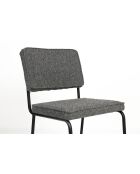 Silla Buddy negra - 57 x 48 x 85 cm