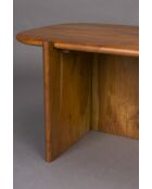 Feller brauner Beistelltisch - 75 x 50 x 35 cm
