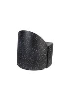 Sillón de jardín Bloom negro - 72 x 69 x 70 cm
