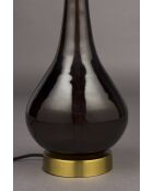 Lampe de table Jules rouge - 15 x 15 x 60 cm
