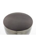 Mesa auxiliar plateada Gonna Make You Sweat, 29 x 29 x 48 cm
