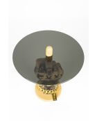 Tavolino da salotto Fother Mucker Gold Lion, 40 x 40 x 50 cm