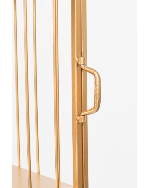 Tavolino da salotto Fother Mucker Gold Lion, 40 x 40 x 50 cm