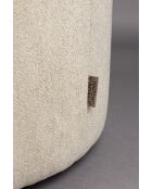 Pouf Rocca beige - 70 x 70 x 40 cm