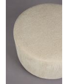Pouf Rocca beige - 70 x 70 x 40 cm