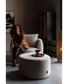 Pouf Rocca beige - 70 x 70 x 40 cm