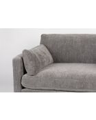 Sillón de verano gris oscuro - 101 x 125 x 82 cm