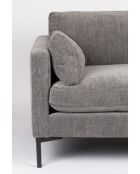 Sillón de verano gris oscuro - 101 x 125 x 82 cm