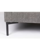 Sillón de verano gris oscuro - 101 x 125 x 82 cm
