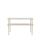 River L beigefarbener Aufbewahrungsschrank - 100 x 35 x 62 cm