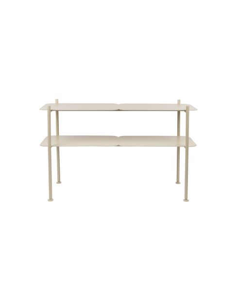Mueble de almacenamiento River L beige - 100 x 35 x 62 cm