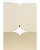 River L beigefarbener Aufbewahrungsschrank - 100 x 35 x 62 cm