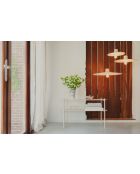 River L beigefarbener Aufbewahrungsschrank - 100 x 35 x 62 cm