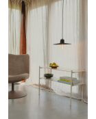 River L beigefarbener Aufbewahrungsschrank - 100 x 35 x 62 cm