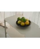 River L beigefarbener Aufbewahrungsschrank - 100 x 35 x 62 cm