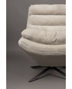 Sillón Vince beige - 81 x 69 x 82 cm