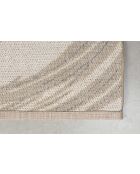 Tappeto The Legend Of Koi in beige e grigio - 160 x 230 x 1 cm
