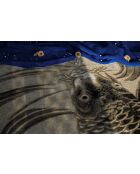 Tappeto The Legend Of Koi in beige e grigio - 160 x 230 x 1 cm