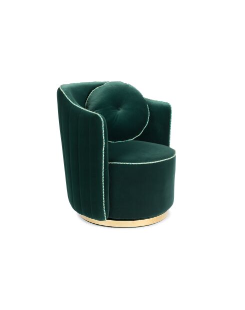 Sillón Sassy Granny verde oscuro - 71 x 71 x 81,5 cm