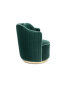 Sillón Sassy Granny verde oscuro - 71 x 71 x 81,5 cm