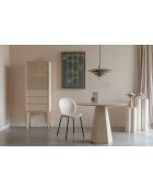Armadio beige June con 1 anta e 3 cassetti - 45 x 60 x 180 cm