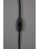 Lámpara de pared negra Shaw - 20 x 11 x 68 cm