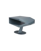 Table d'appoint North bleue - 60 x 40 x 40 cm