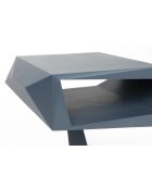 Table d'appoint North bleue - 60 x 40 x 40 cm
