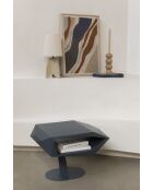 Table d'appoint North bleue - 60 x 40 x 40 cm