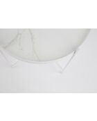 Table d'appoint Cupid blanche - 43 x 43 x 45 cm