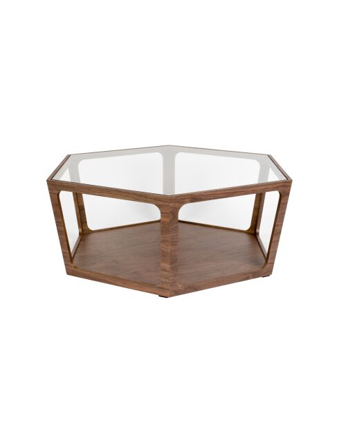 Mesita marrón Sita - 92,5 x 80 x 34 cm