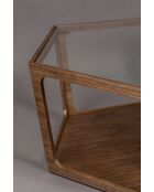 Mesita marrón Sita - 92,5 x 80 x 34 cm