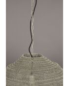 Meezan graue Pendelleuchte - 70 x 70 x 75 cm