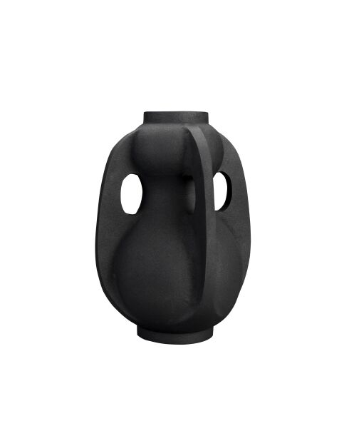 Vase Thiago L noir - 22 x 27 x 38 cm