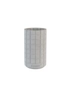 Fajen graue Vase - 15 x 15 x 26 cm